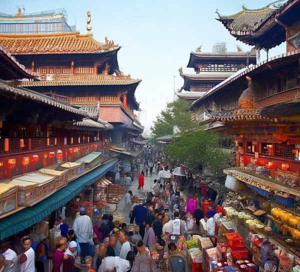 天府之国商贸与服务，文化与繁荣的中心