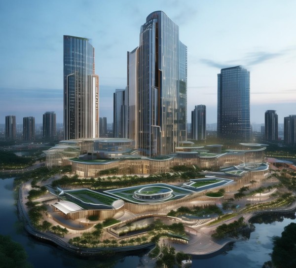 荷塘商贸城，城市新地标，未来商业典范