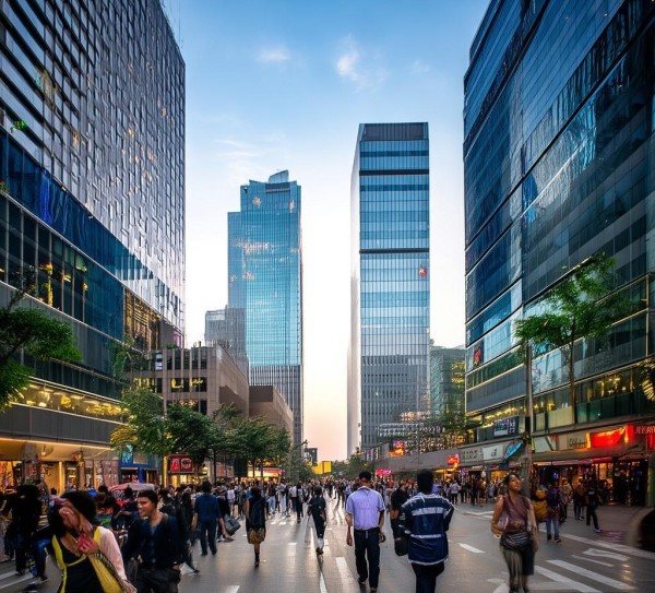 新湾商贸中心，城市活力的绽放