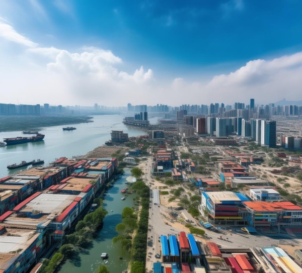 绿地全球商贸港新闻，机遇与挑战