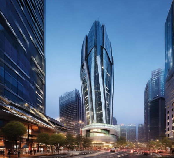 湘阴宏辉商贸城，城市现代化的象征