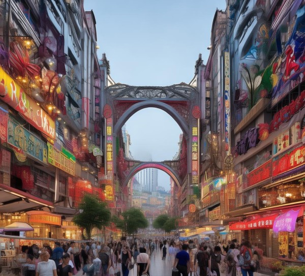 平邑金桥商贸城，一个繁荣的商贸中心