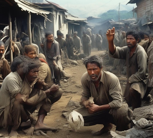 小群经济中的暴力行为及其影响