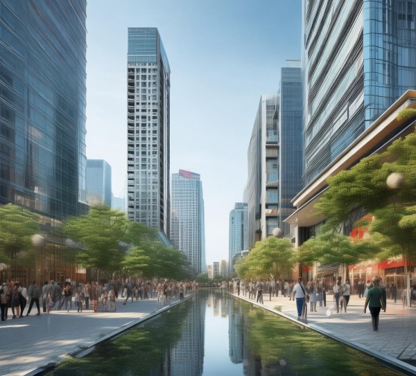 天工商贸城，现代化与生活品质提升