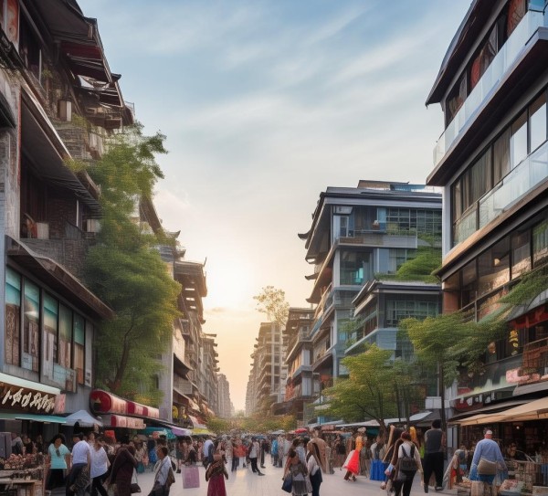 旺苍,商业与社区的完美融合 旺苍,商业与社区的完美融合