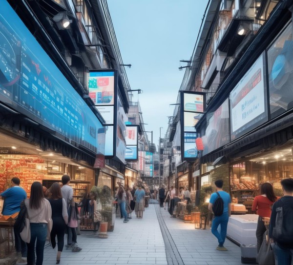 坂东商贸街的数字化转型与市场定位，商业区的未来方向