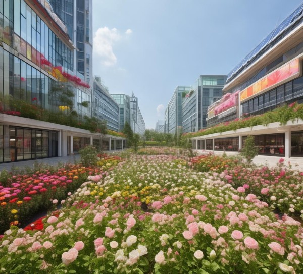 玫瑰园商贸城，商业价值与生态关怀的创新融合