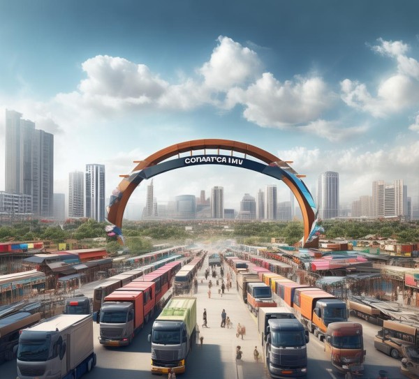 车辆运输服务商贸公司，连接城市与市场的桥梁