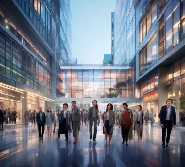 行政商贸服务中心，服务为民，创新未来