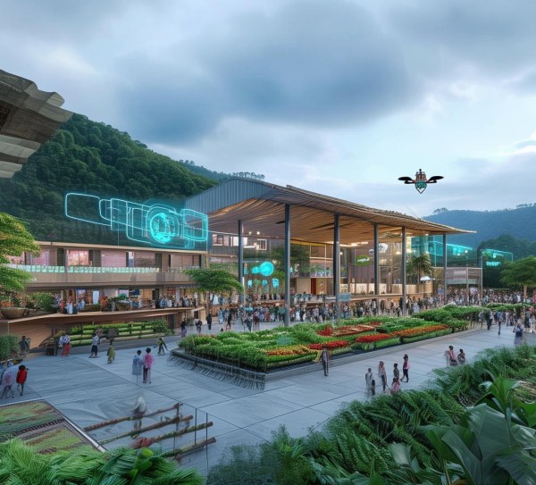 舒城杭埠镇新农汇商贸综合体，数字赋能与服务升级的创新实践